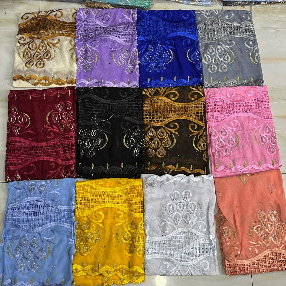 2026 African Muslim Scarf Turb – обзор и цена Embroidery Pashmina