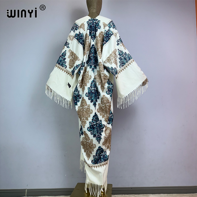 WINYI Winter Women tassel Pash – обзор и цена Embroidery Pashmina