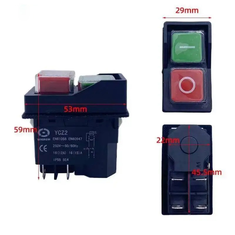 110V/220V  YCZ2 Electromagneti – обзор и цена Embroidery Red