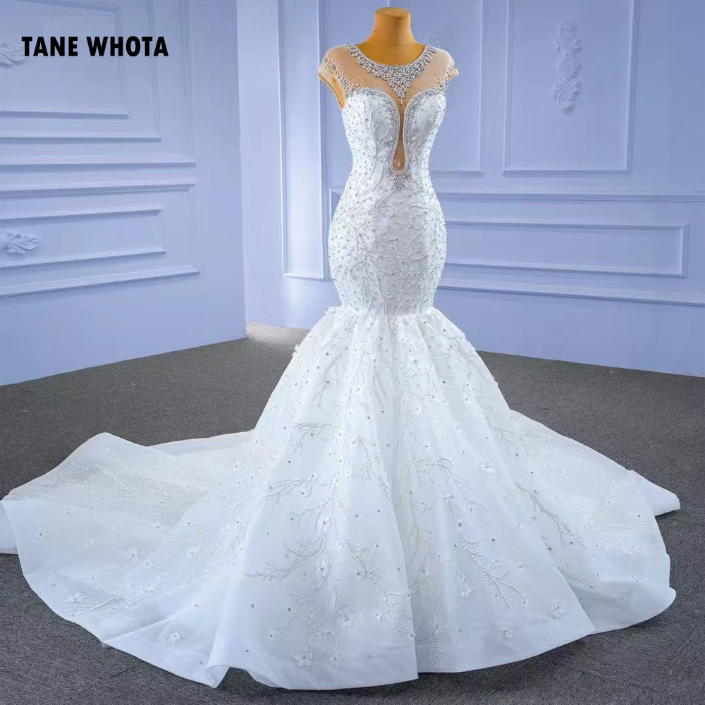 Wedding Dresses 2025 O-Neck Ca – обзор и цена Embroidery Organza