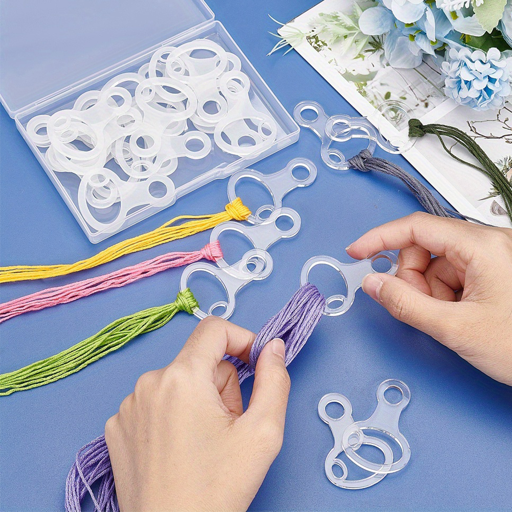 40Pcs Acrylic DIY Craft Embroi – обзор и цена Embroidery Ring
