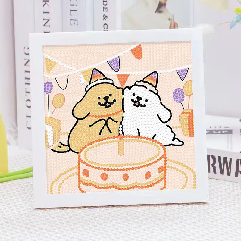Cartoon Line Puppy Crystal Dia – обзор и цена Embroidery Service