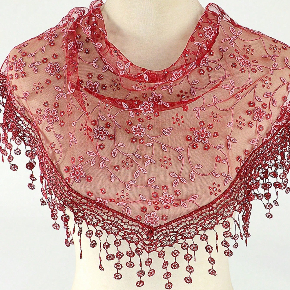 1pc Women Lace Embroidery Soli – обзор и цена Embroidery Roses