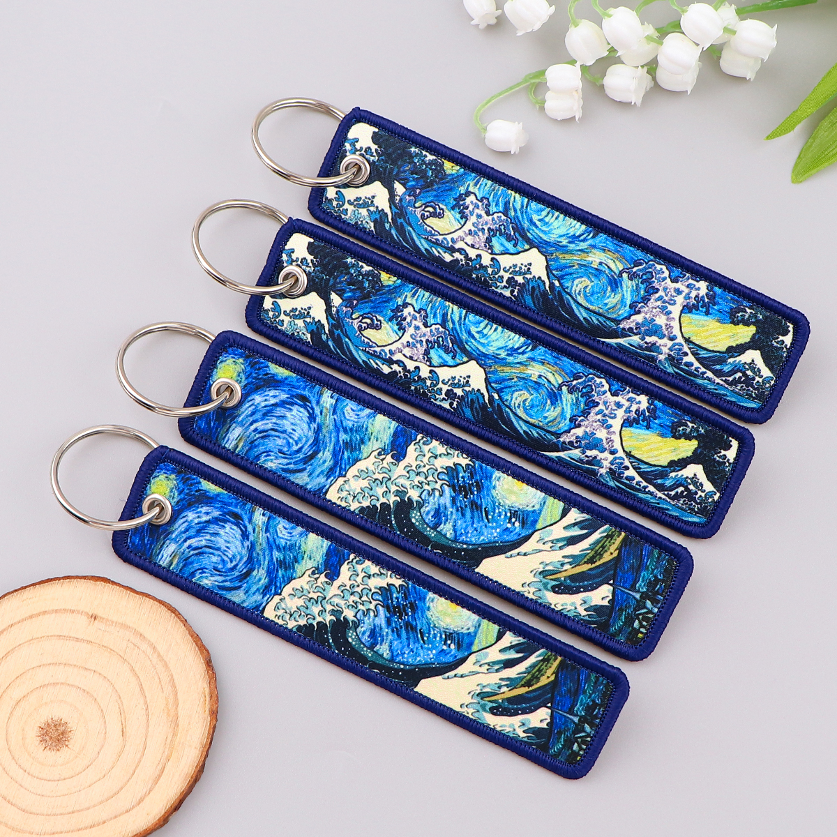 Van Gogh Embroidery Key Fobs K – обзор и цена Embroidery Keychain
