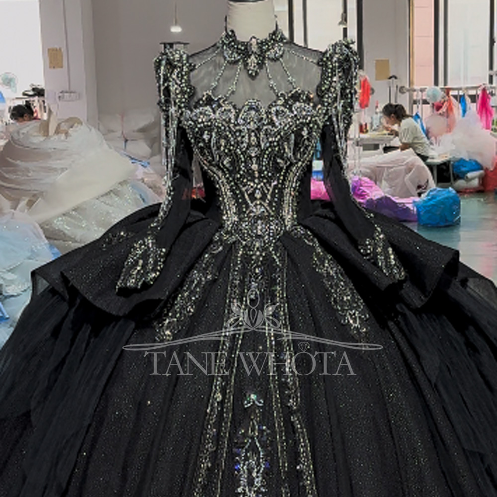 Turtle Black Customizable Long – обзор и цена Embroidery Organza