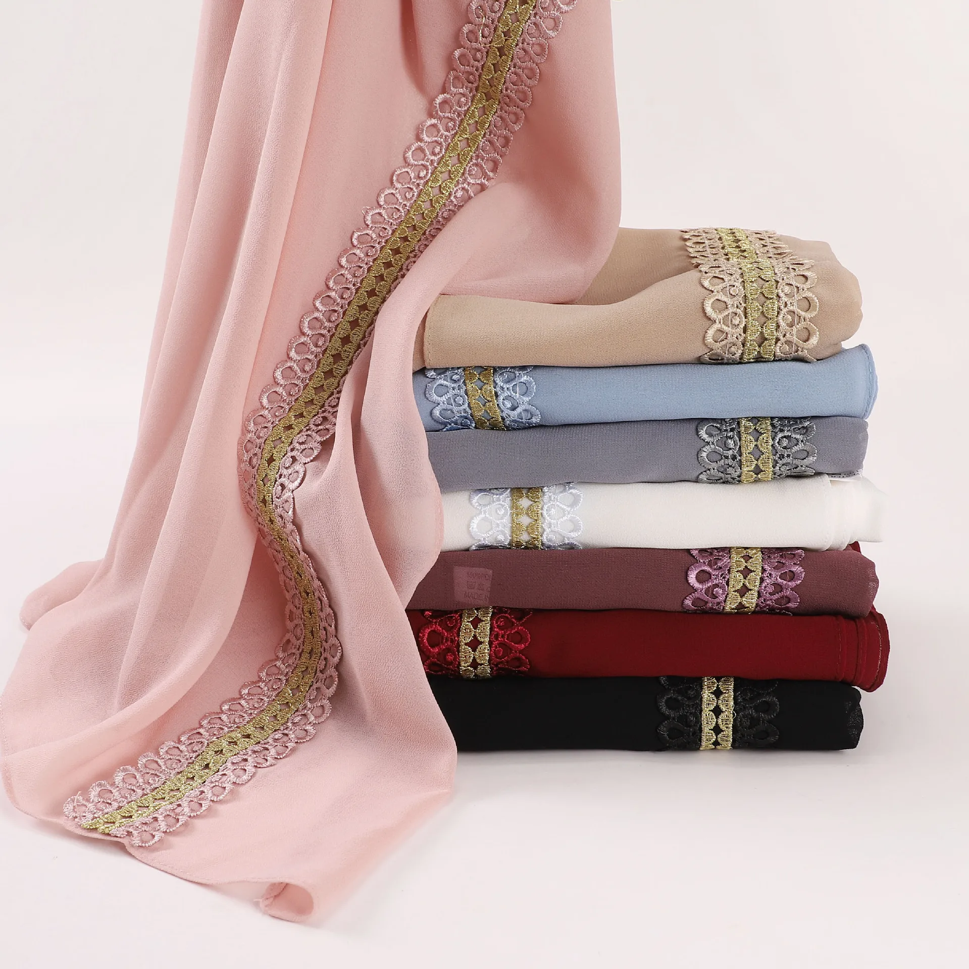 New Pearl Chiffon Lace Long Sc – обзор и цена Embroidery In Indonesia