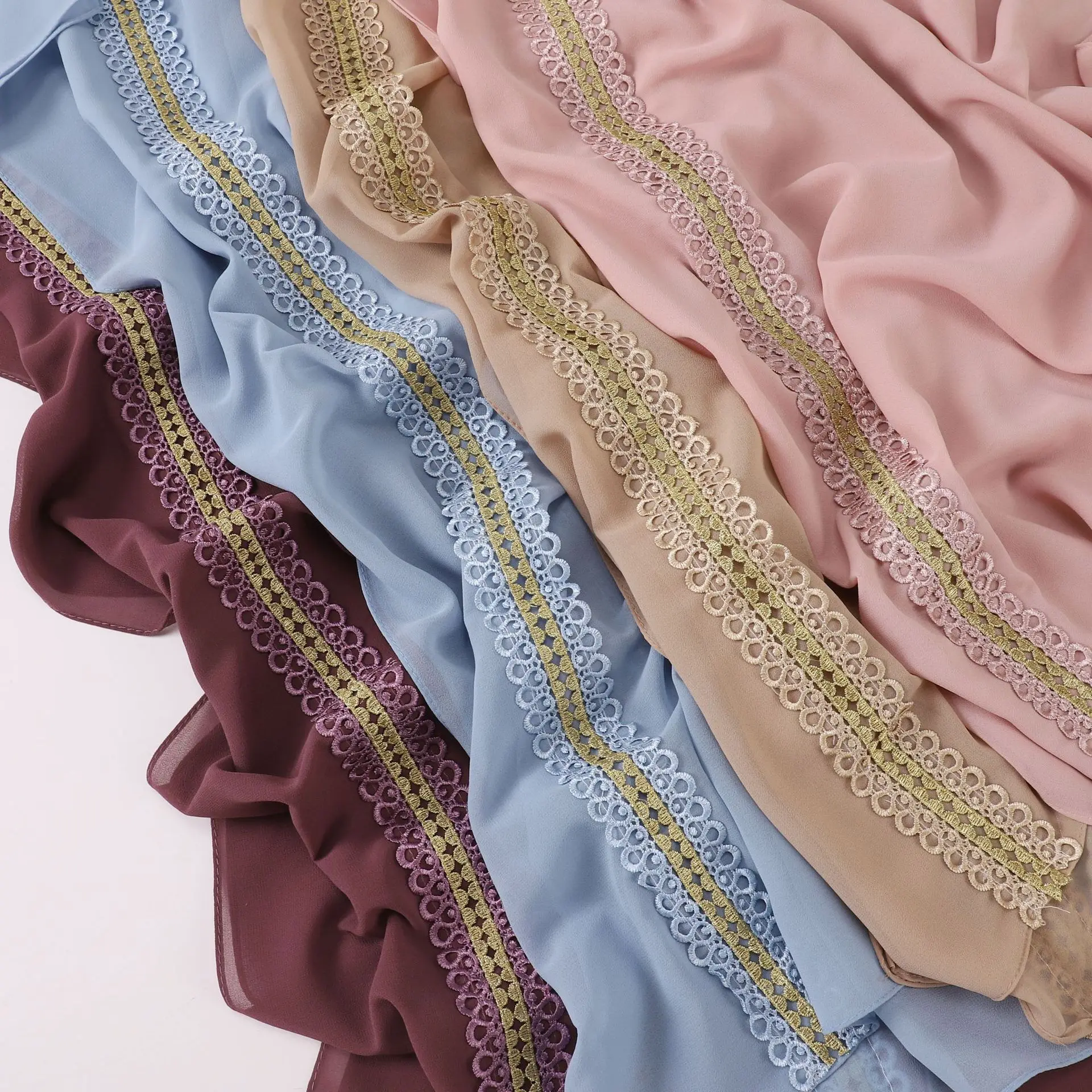 New Pearl Chiffon Lace Long Sc – обзор и цена Embroidery In Indonesia