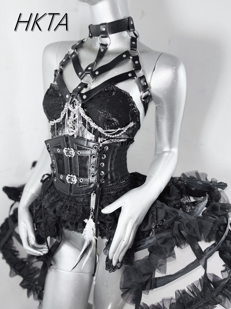 Dark Style Goth Metal Chain Wa – обзор и цена Embroidery Roses