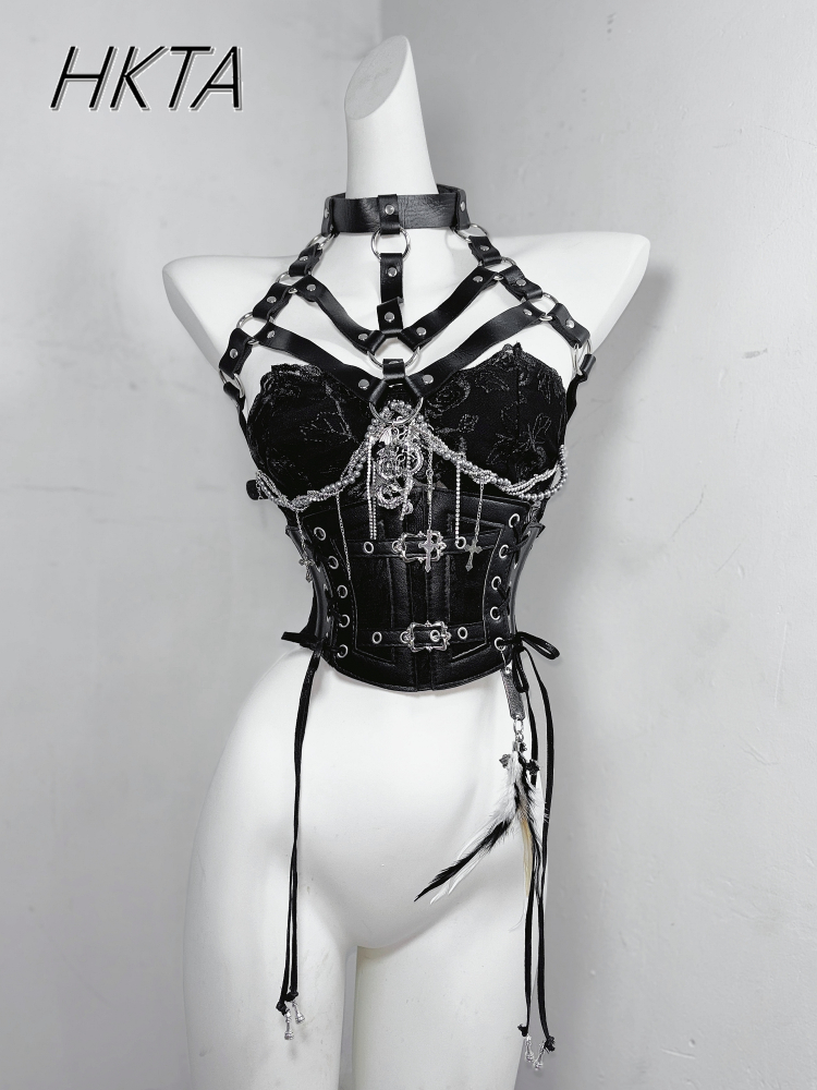 Dark Style Goth Metal Chain Wa – обзор и цена Embroidery Roses