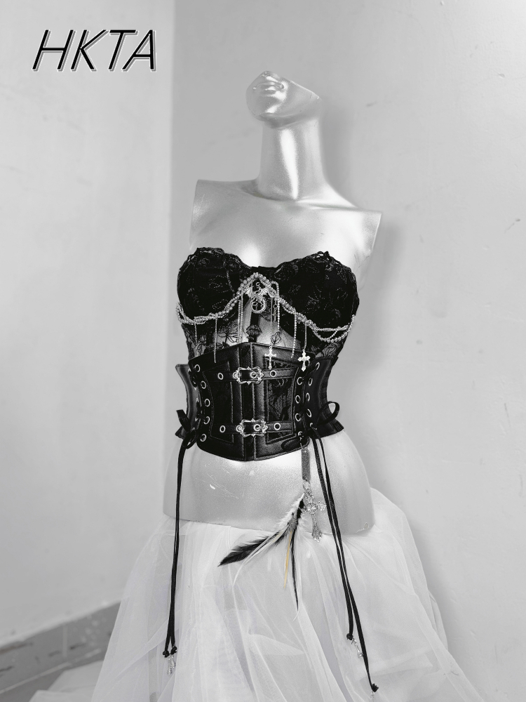 Dark Style Goth Metal Chain Wa – обзор и цена Embroidery Roses