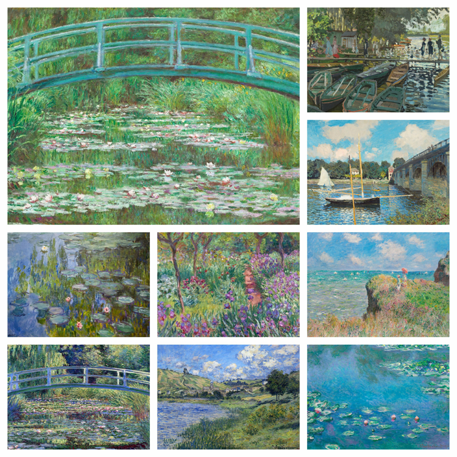 Artist Monet Famous Paintings  – обзор и цена Embroidery Artist