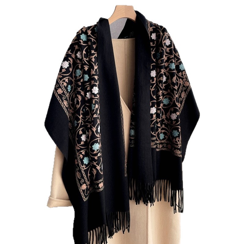 2025 New Embroidery Cashmere S – обзор и цена Embroidery Pashmina