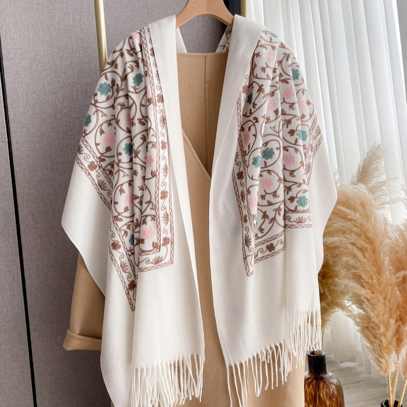 2025 New Embroidery Cashmere S – обзор и цена Embroidery Pashmina
