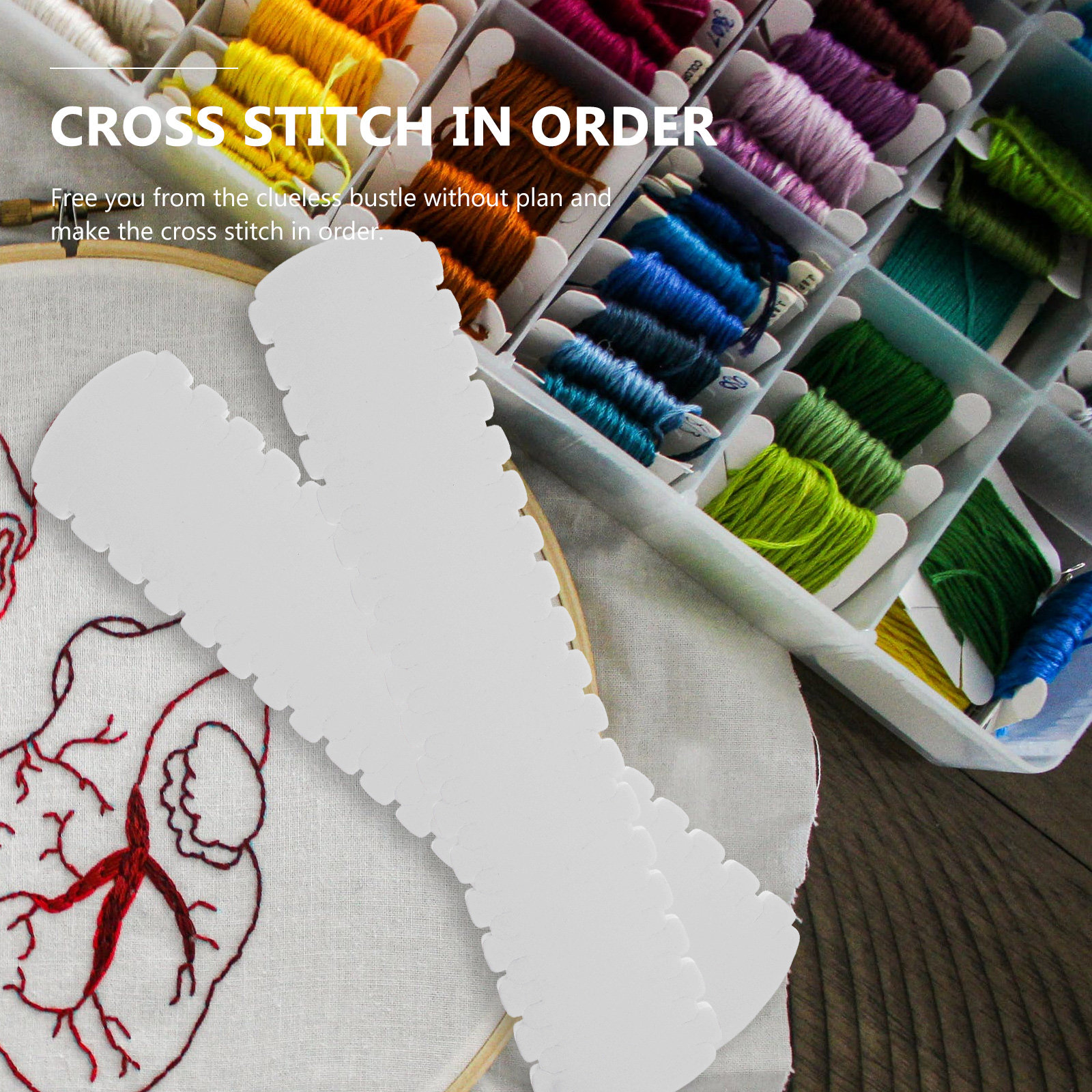 10Pcs Thread Bobbin Holder Com – обзор и цена Embroidery Floss