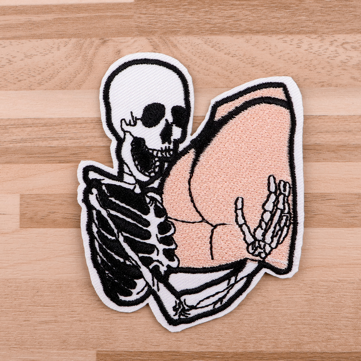 Skull Quotes Embroidery Patch  – обзор и цена Embroidery Quote