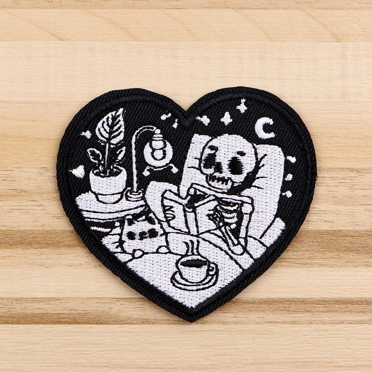 Skull Quotes Embroidery Patch  – обзор и цена Embroidery Quote