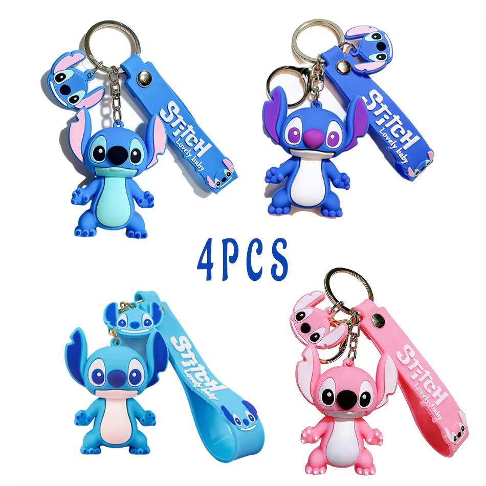 Hot Stitch Keychain Anime Stit – обзор и цена Embroidery Keychain
