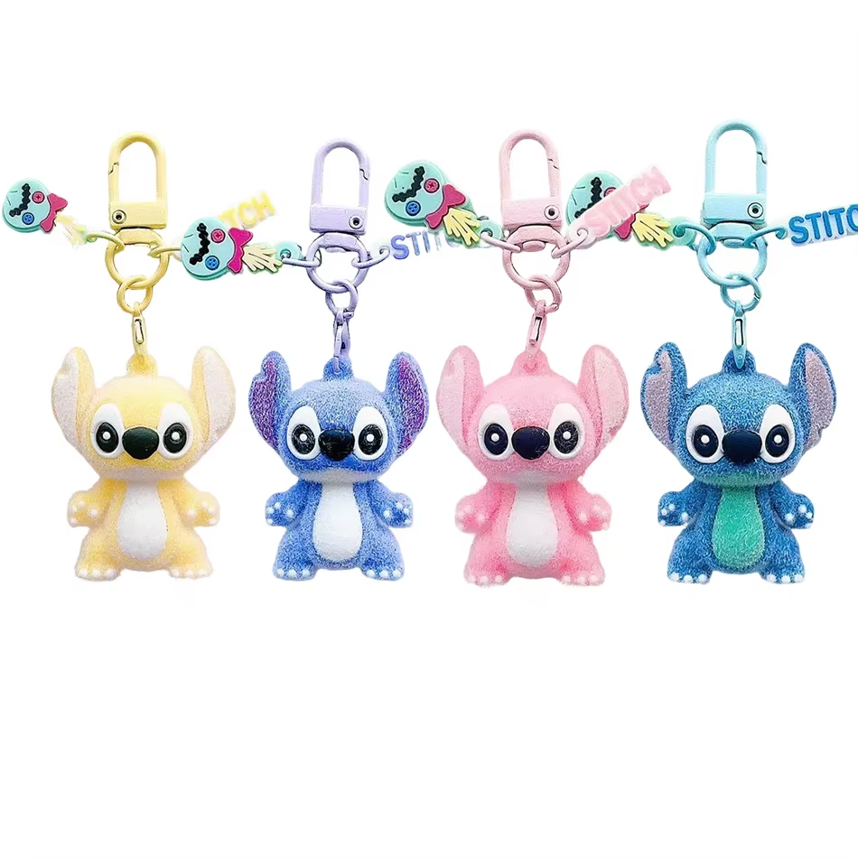 Hot Stitch Keychain Anime Stit – обзор и цена Embroidery Keychain