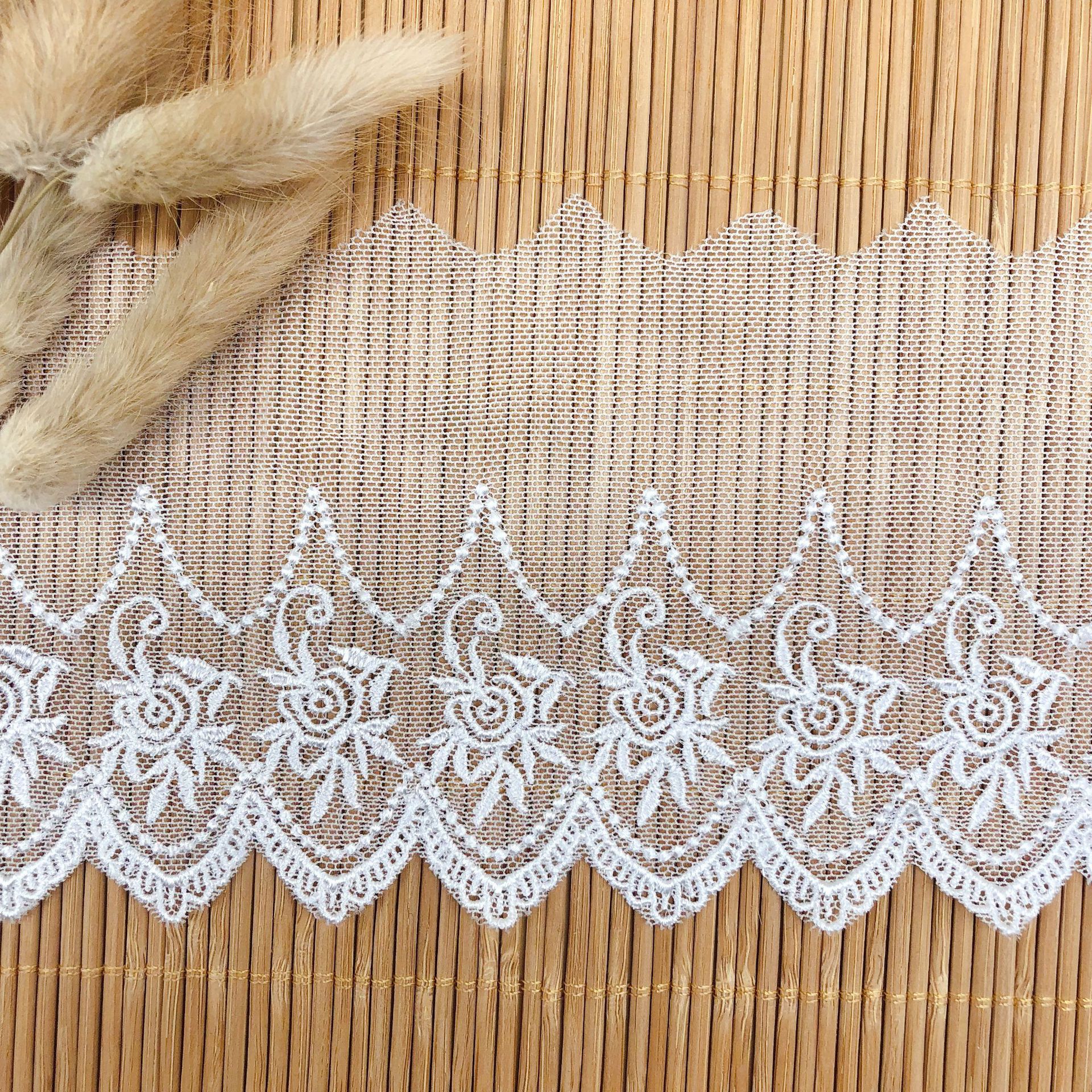 Mesh Embroidery Rose Tulle Fab – обзор и цена Embroidery Roses