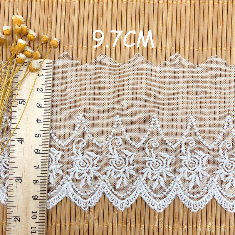 Mesh Embroidery Rose Tulle Fab – обзор и цена Embroidery Roses