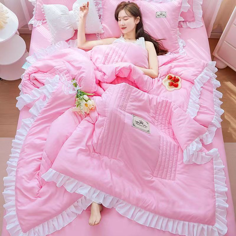1/3Pc Korean Princess Ruffles  – обзор и цена Embroidery Quilt Cover