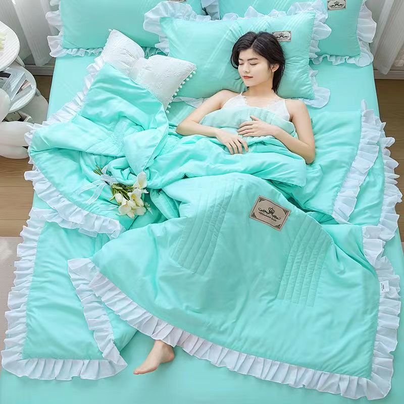 1/3Pc Korean Princess Ruffles  – обзор и цена Embroidery Quilt Cover