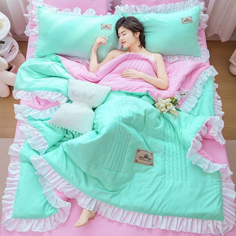 1/3Pc Korean Princess Ruffles  – обзор и цена Embroidery Quilt Cover
