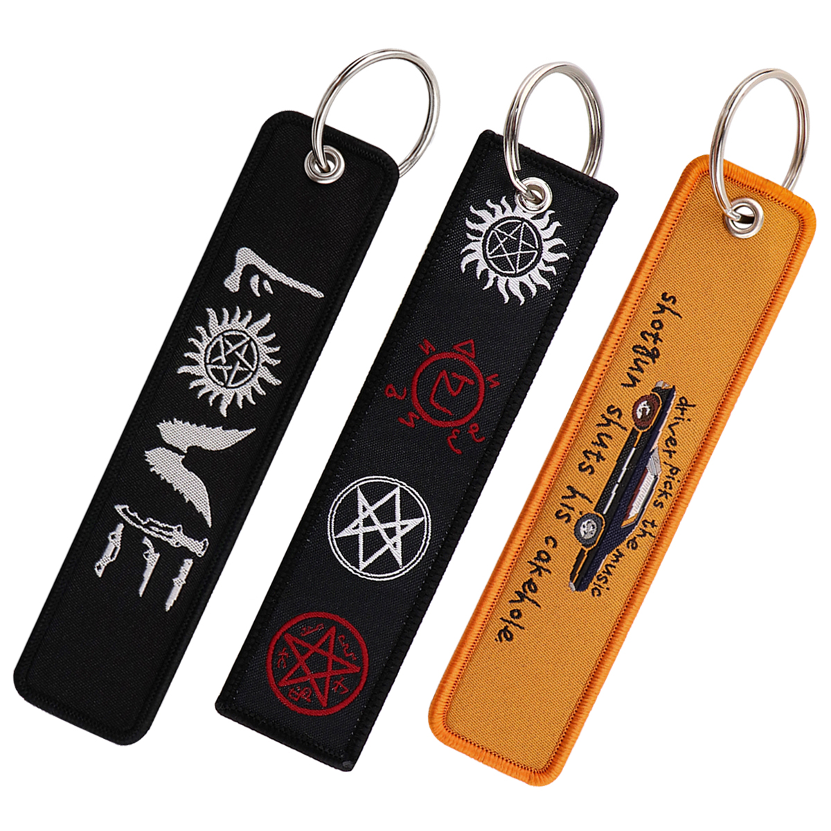 Supernatural Embroidery Key Fo – обзор и цена Embroidery Keychain