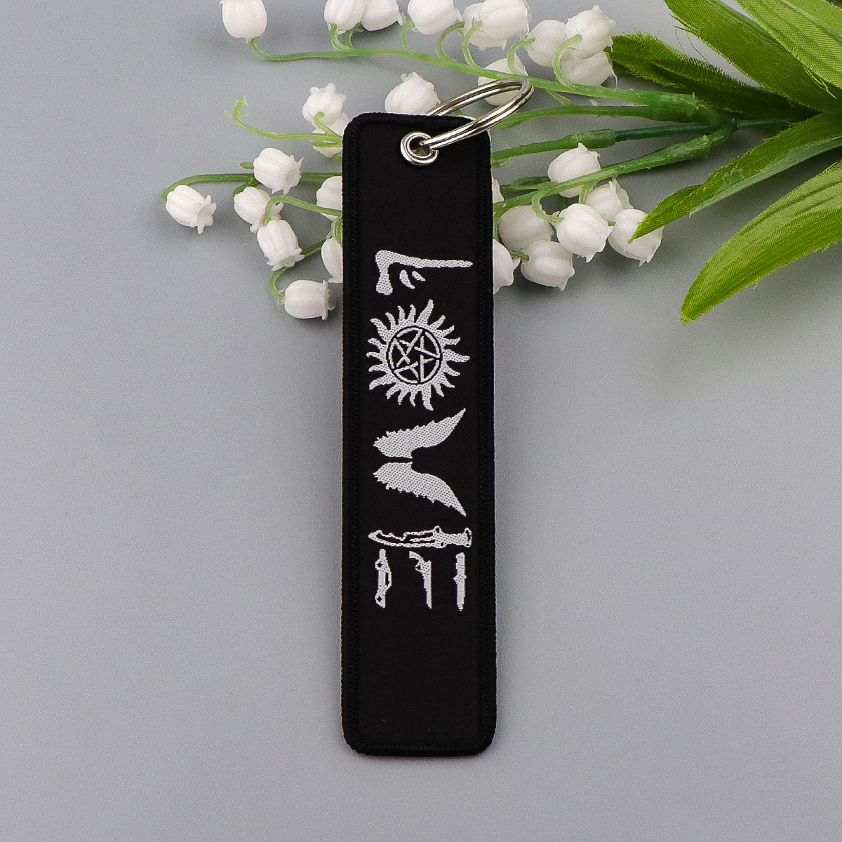 Supernatural Embroidery Key Fo – обзор и цена Embroidery Keychain