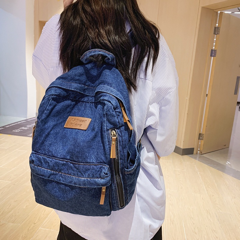 Denim Fashion Backpacks for Sc – обзор и цена Embroidery Kit Pouch