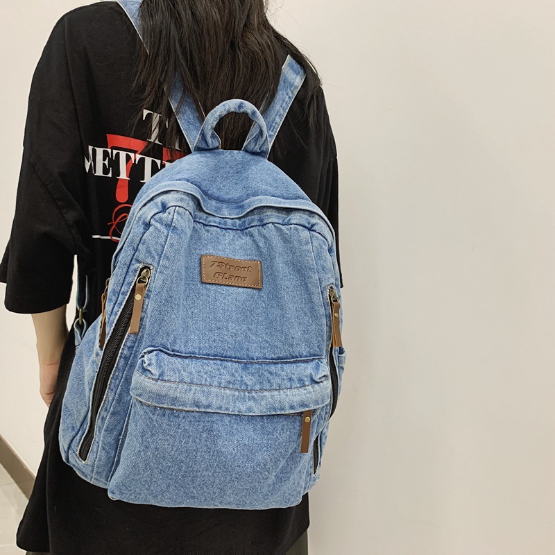 Denim Fashion Backpacks for Sc – обзор и цена Embroidery Kit Pouch