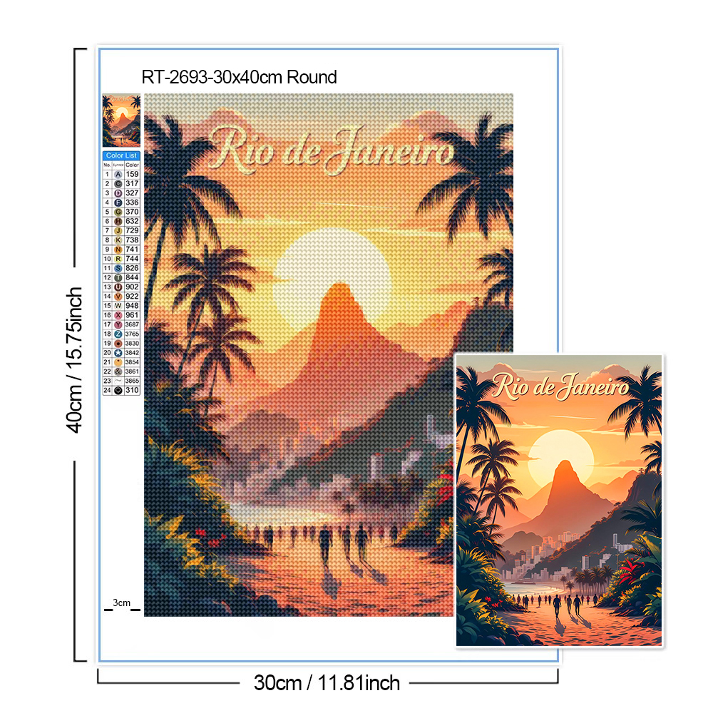 World Landscape Diamond Painti – обзор и цена Embroidery In Indonesia