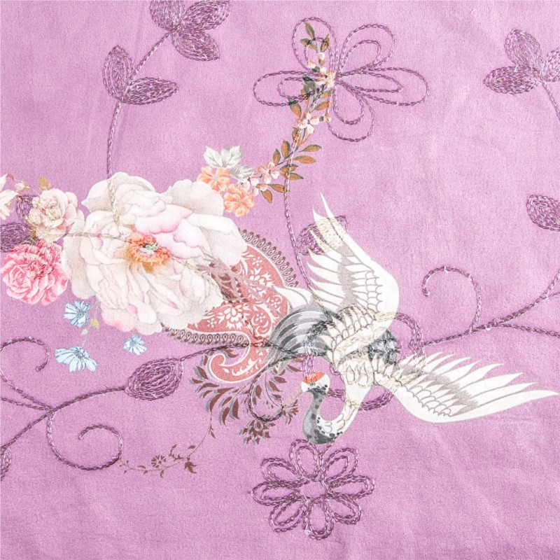 pearl embroidery velvet printe – обзор и цена Velvet Fabric Embroidery