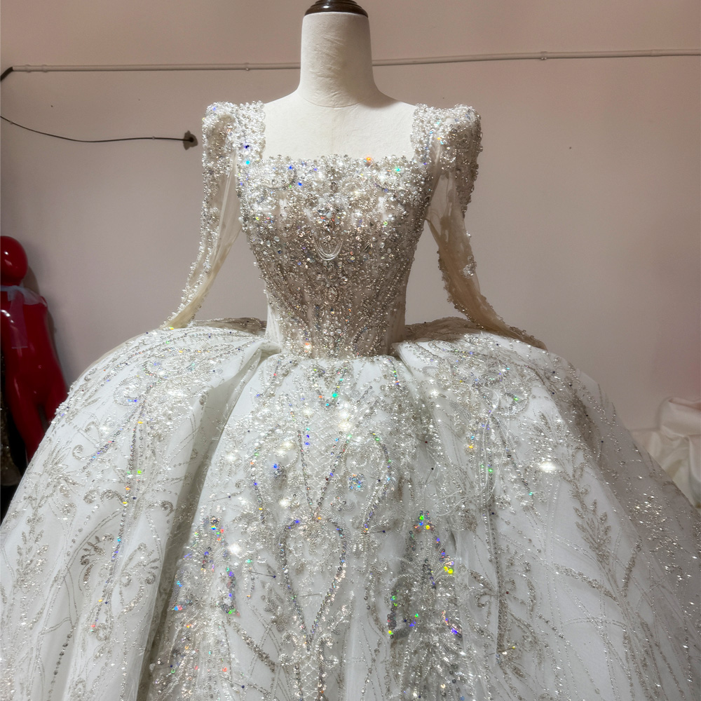 Vestido Boda Civil Dress Squar – обзор и цена Embroidery Organza