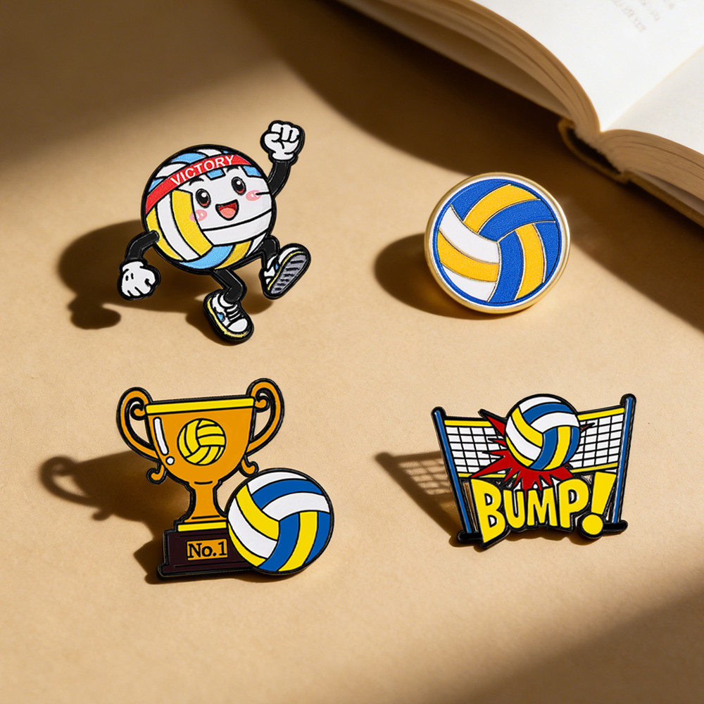 4pcs Football Player Enamel Br – обзор и цена Embroidery Simple