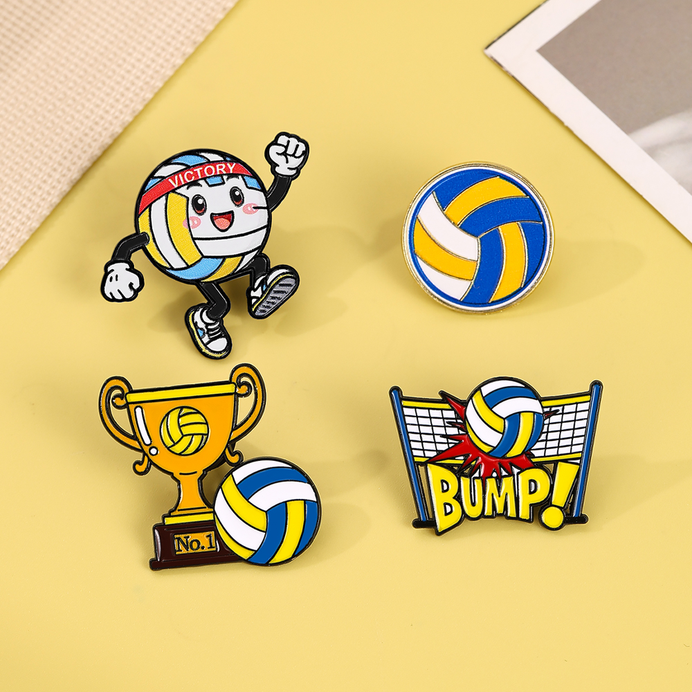 4pcs Football Player Enamel Br – обзор и цена Embroidery Simple