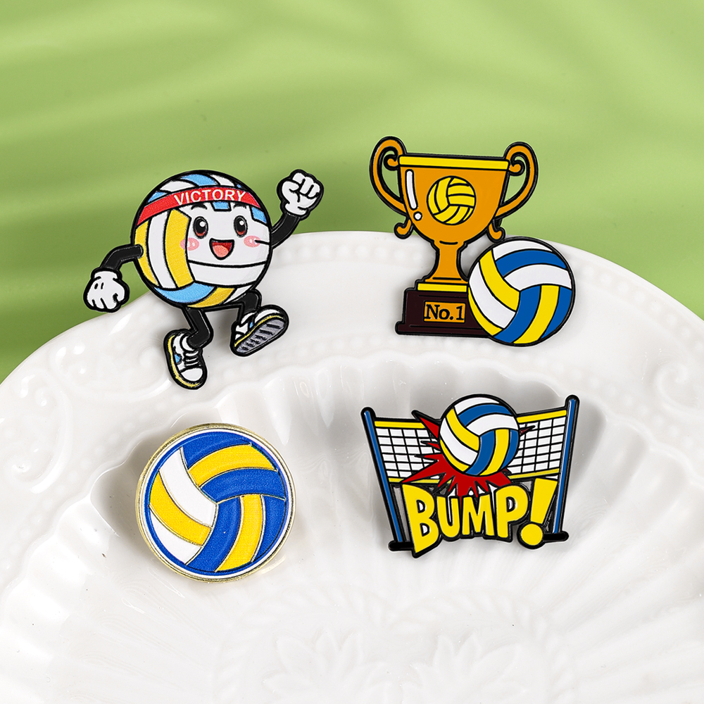 4pcs Football Player Enamel Br – обзор и цена Embroidery Simple