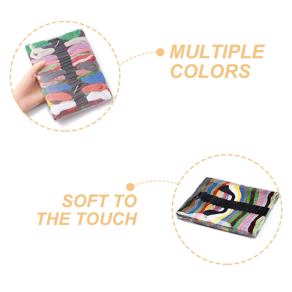 50 Bundles Cross Stitch Floss  – обзор и цена Embroidery Floss