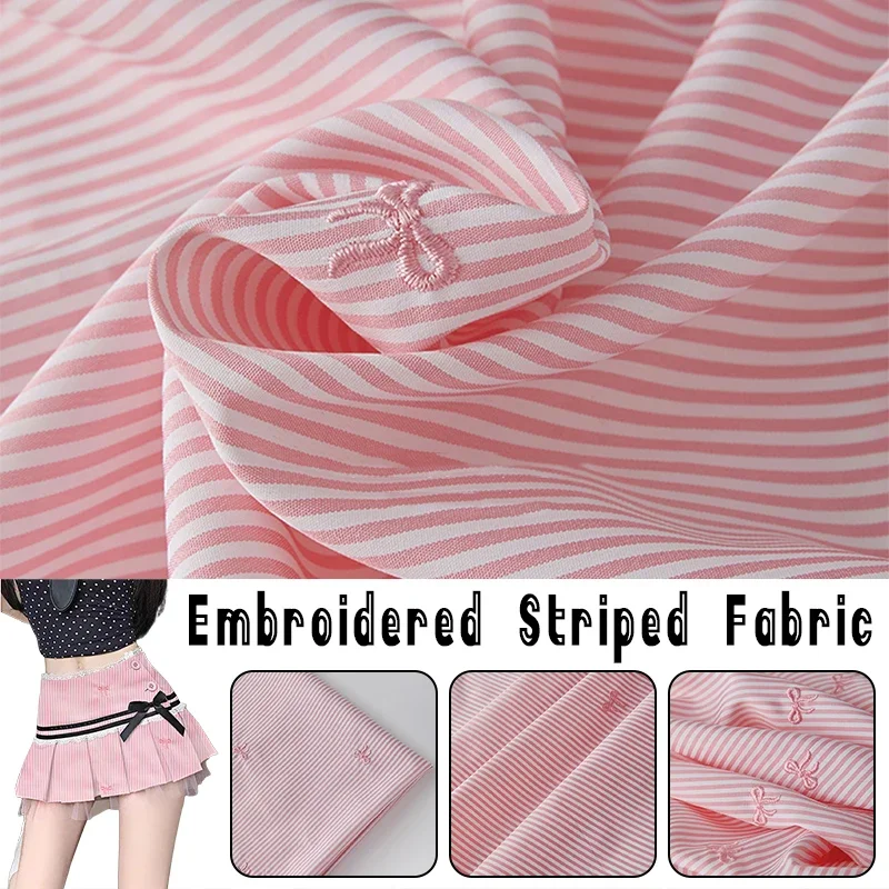 Bow Embroidery Striped Fabric  – обзор и цена Embroidery Ring