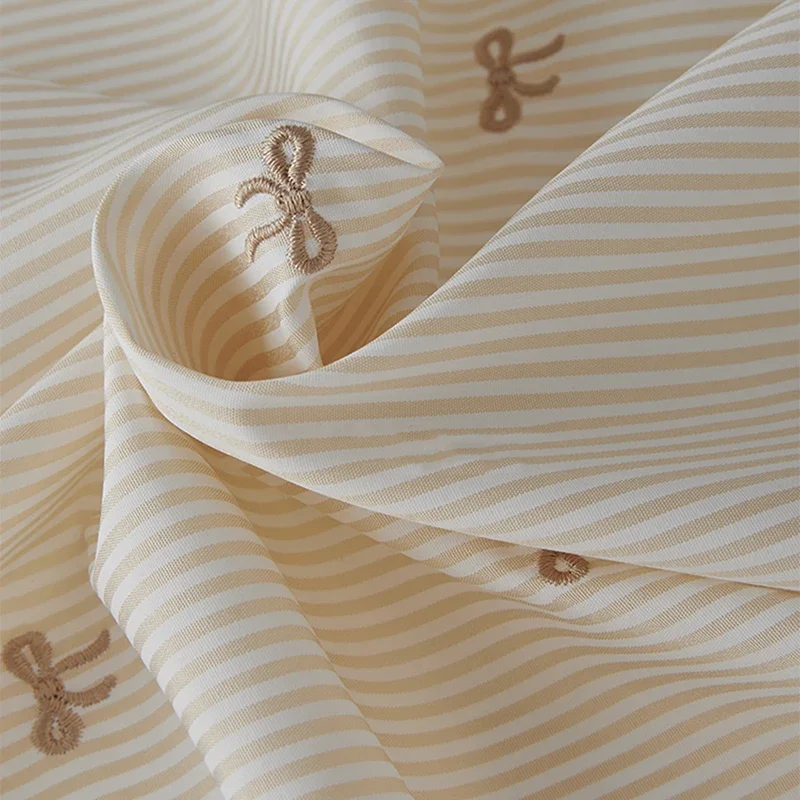 Bow Embroidery Striped Fabric  – обзор и цена Embroidery Ring