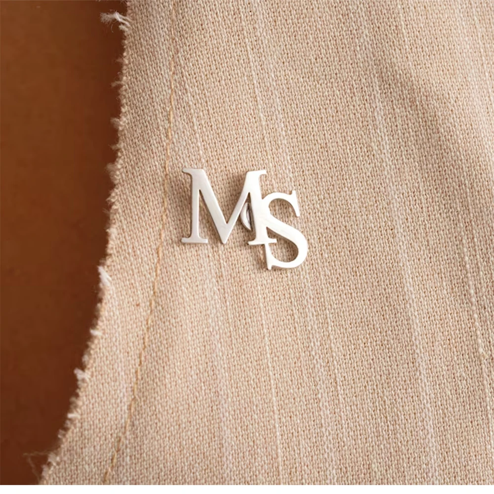 Custom Initial Brooches for Wo – обзор и цена Embroidery Initials
