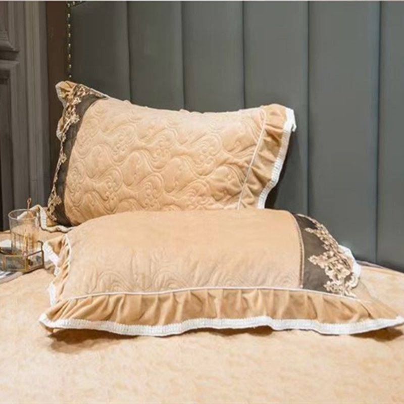 Luxury European Crystal Velvet – обзор и цена Embroidery Quilt Cover