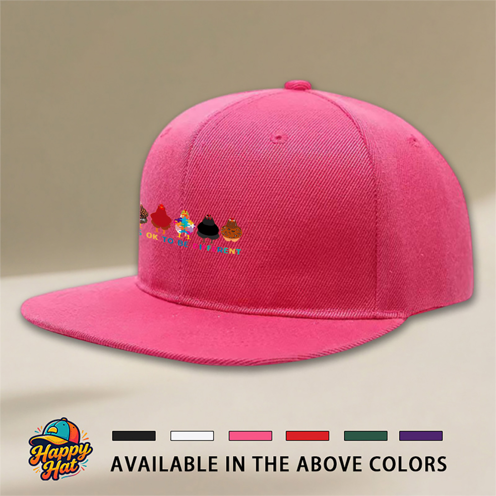 1PC Unisex Flat Brim Snapback  – обзор и цена Embroidery Quote