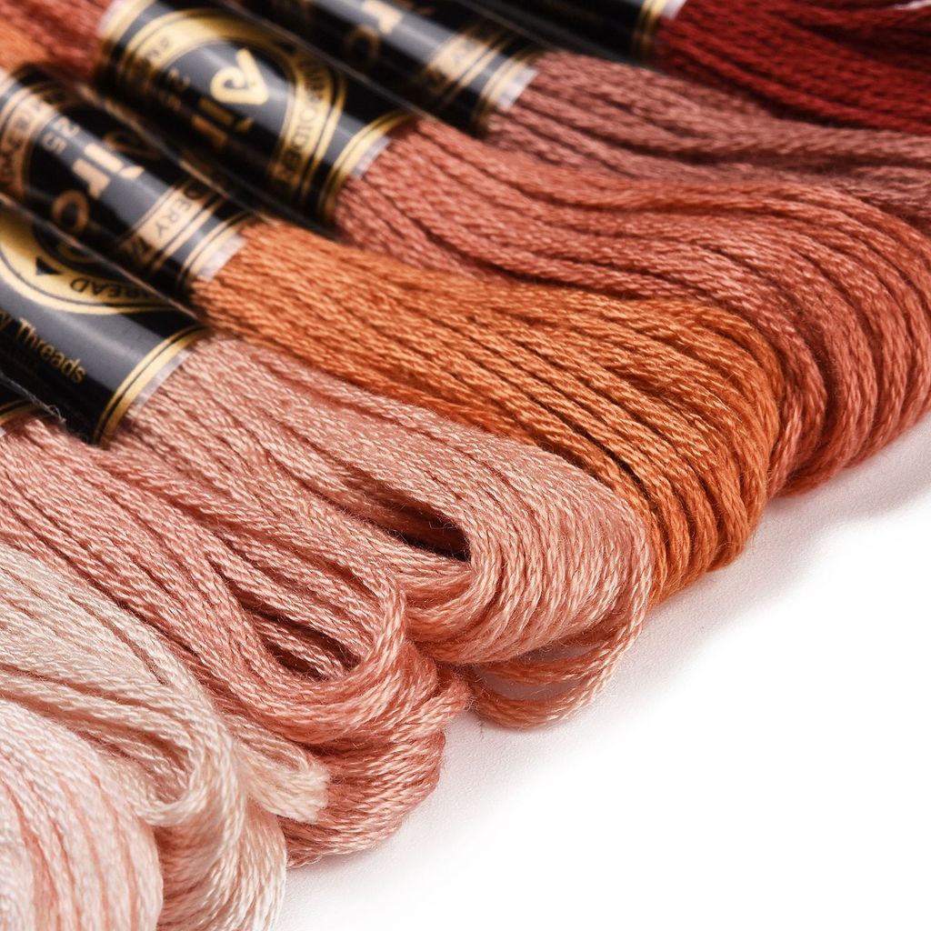 1Set 8 Skeins 0.5mm 6-Ply Poly – обзор и цена Embroidery Floss