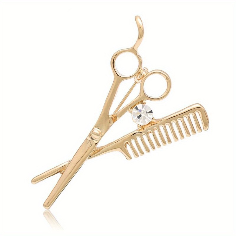 2Pcs Crystal Comb Scissors Bro – обзор и цена Embroidery Eyebrow
