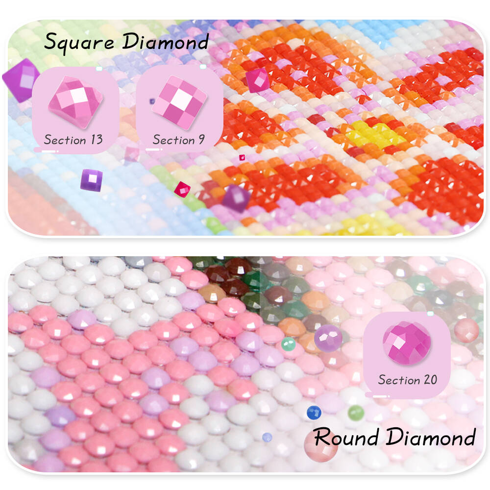 Full Square Round Diamond Pain – обзор и цена Embroidery Roses