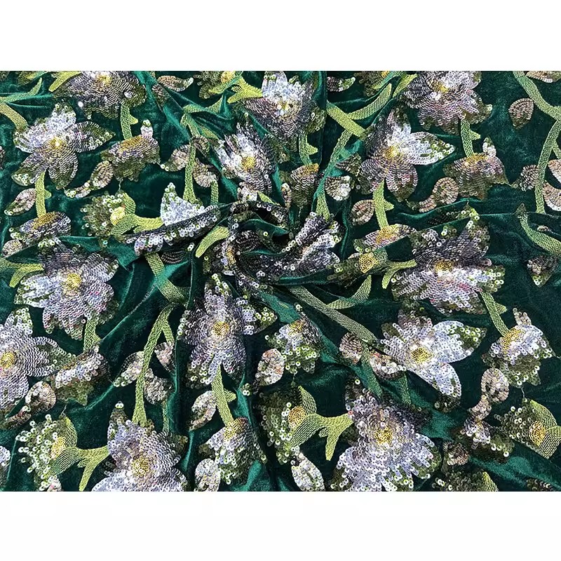 1yard Retro velvet tela Handcr – обзор и цена Velvet Fabric Embroidery