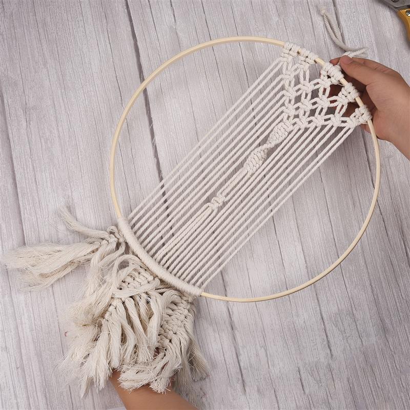 1/5Pcs 8-33cm Wooden DIY Handm – обзор и цена Embroidery Ring